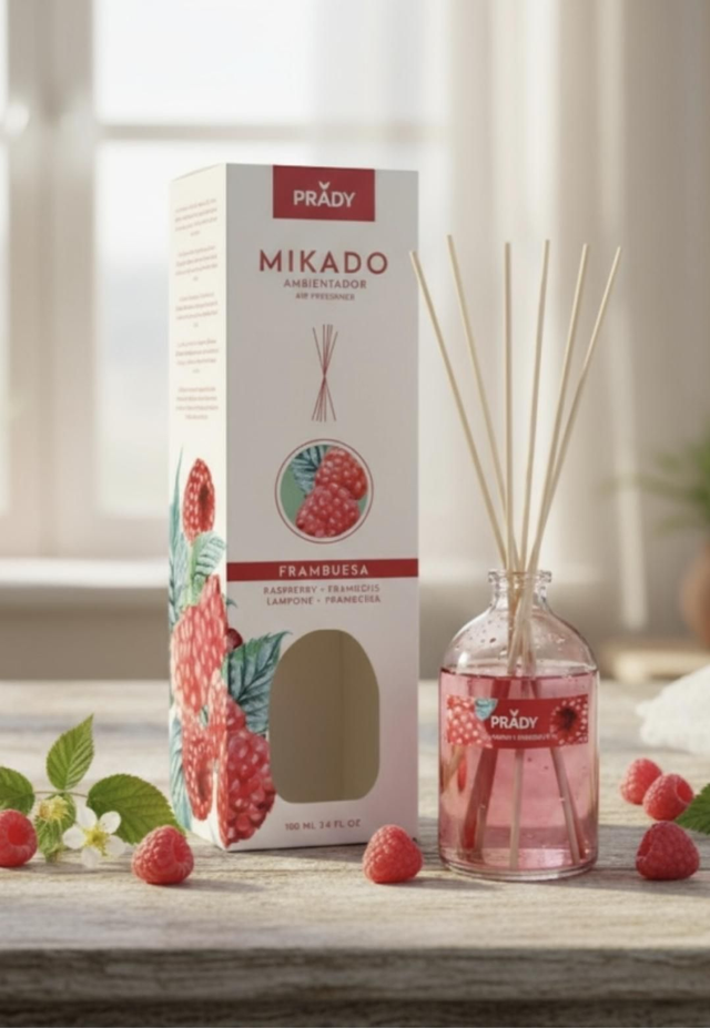 Mikado framboise 