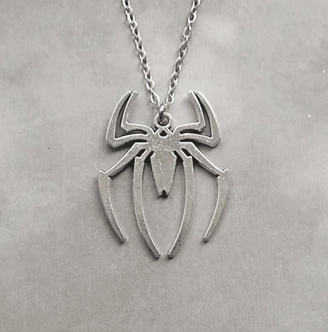 Large Spider Necklace 