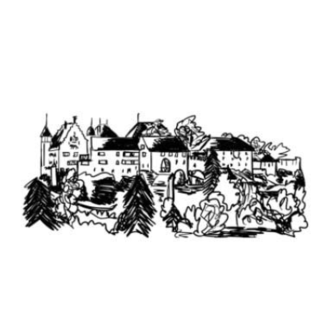 Stempel Schloss Lenzburg 5x10cm