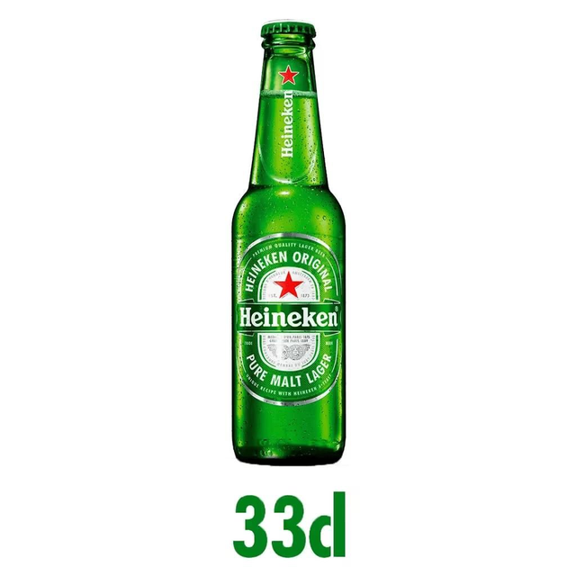 Heineken España S.a. Cerveza Lager Botella 33 Cl