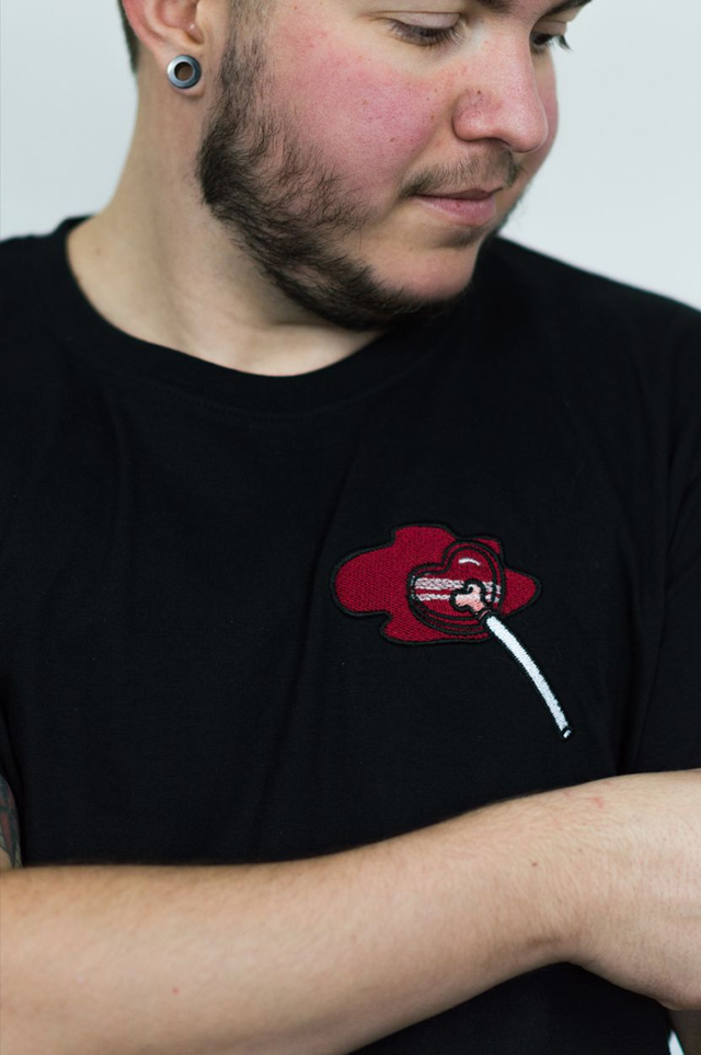 T-shirt brodé DEADLY POPSICLE