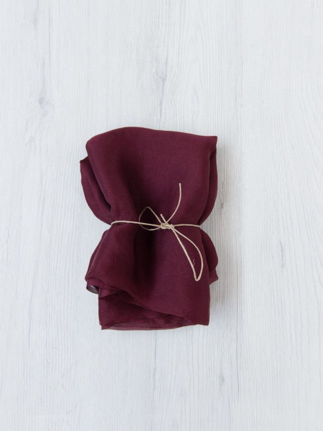 140 cm wide Silk Chiffon 6  - Soft Fruit - 1 meter long