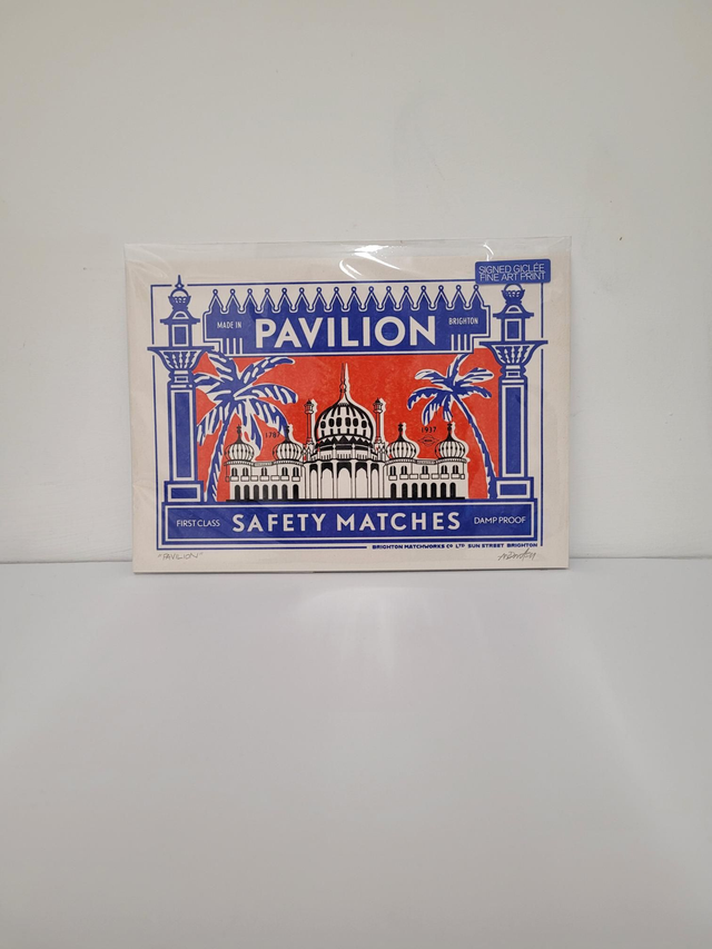 MASHBOX Pavilion Signed Giclée A4 Print - JP-131