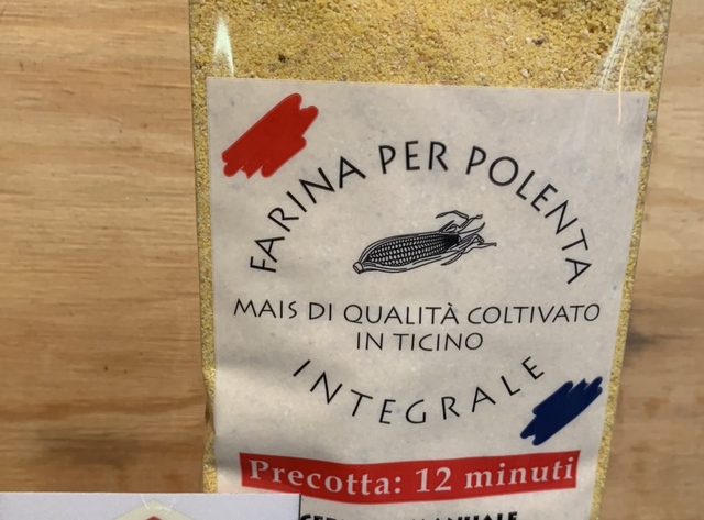 Polenta gialla del Ticino 500gr cottura veloce 