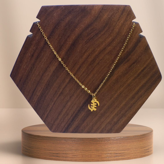 50 Pieces Gye Nyame Necklace  - 1cm pendant