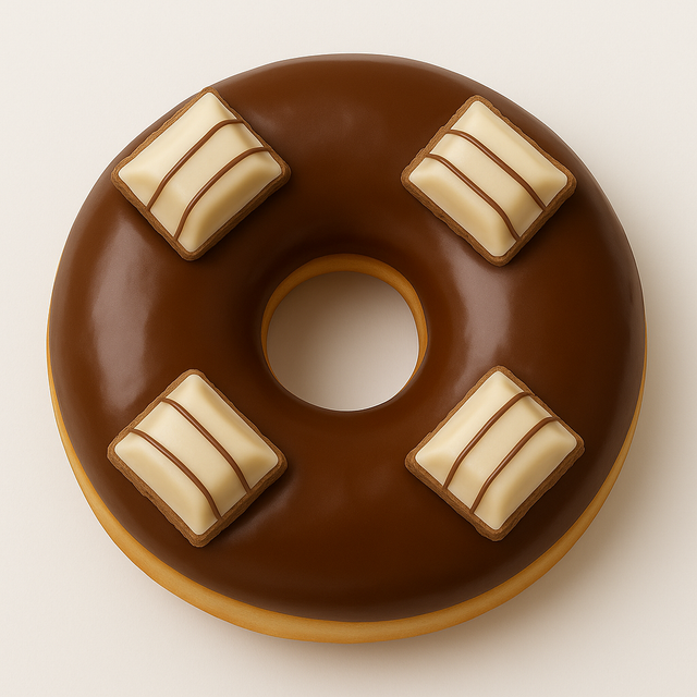 Donut Nutella Bueno White