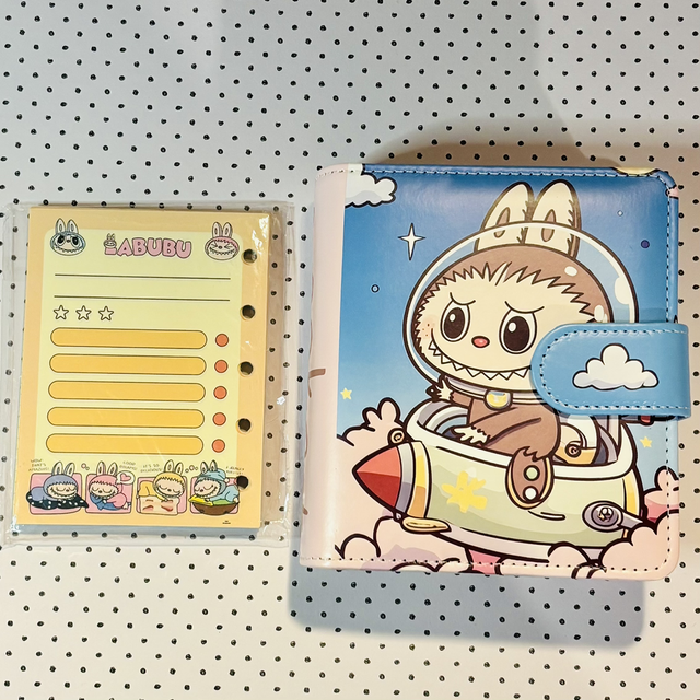 Bubu Monster themed notebook/binder