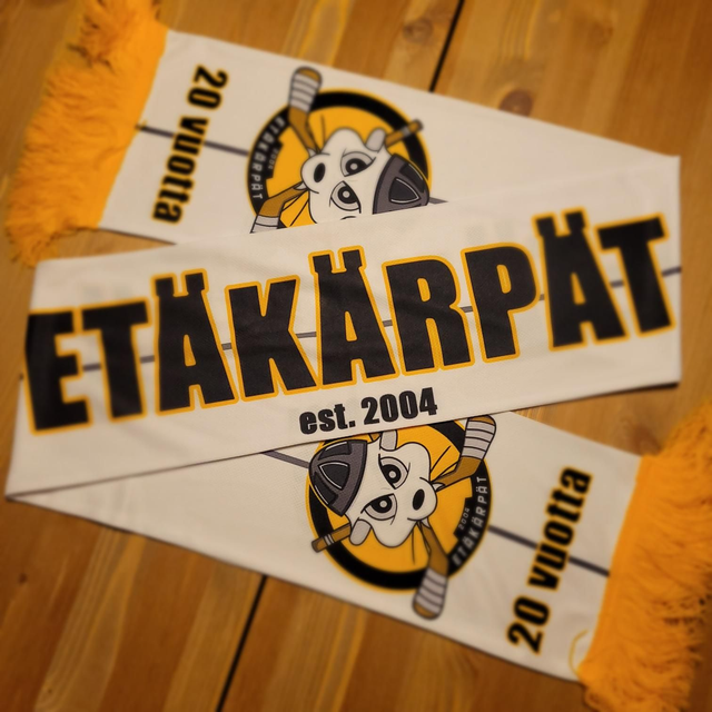 EtäKärpät 20v juhlahuivi