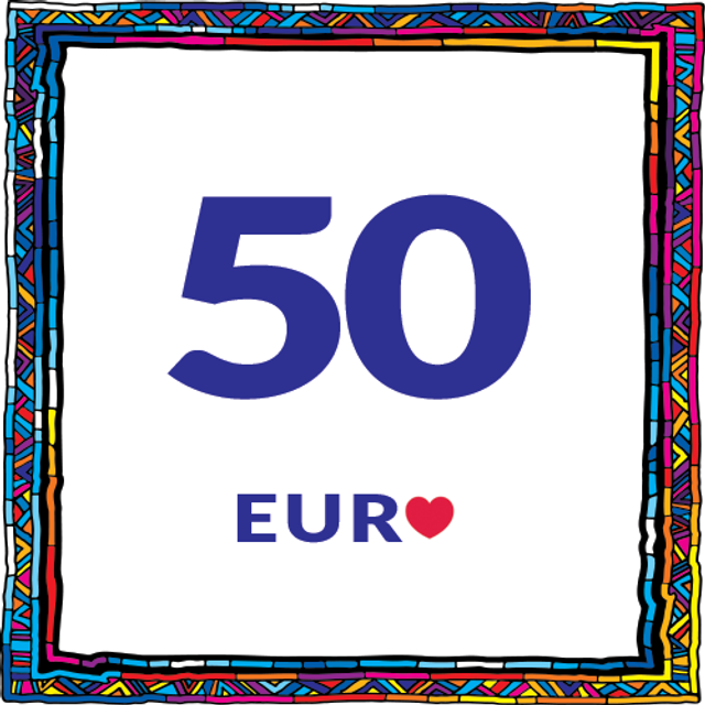 Darowizna 50 EUR