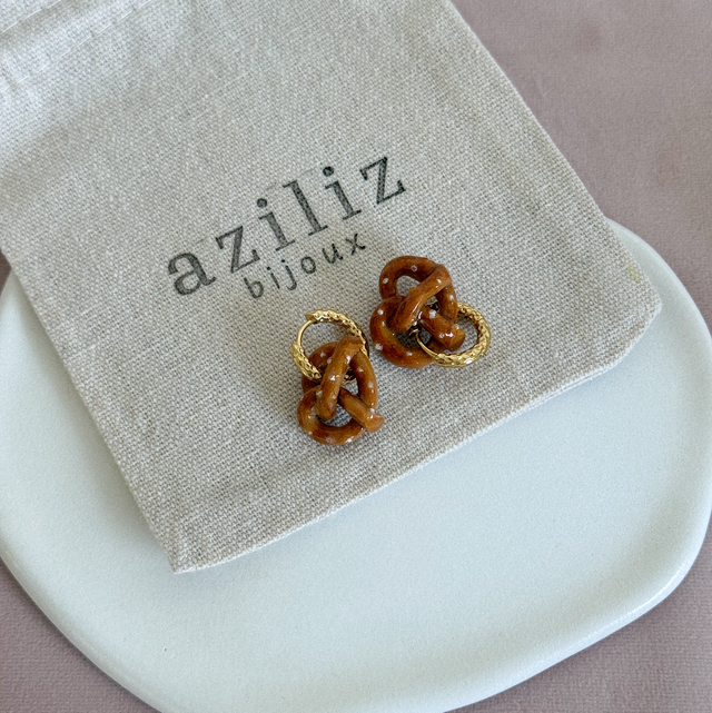 Créoles pampilles Bretzel 