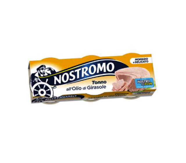 Nostromo - Tonhal konzerv napraforgóolajban 3 x 70 g