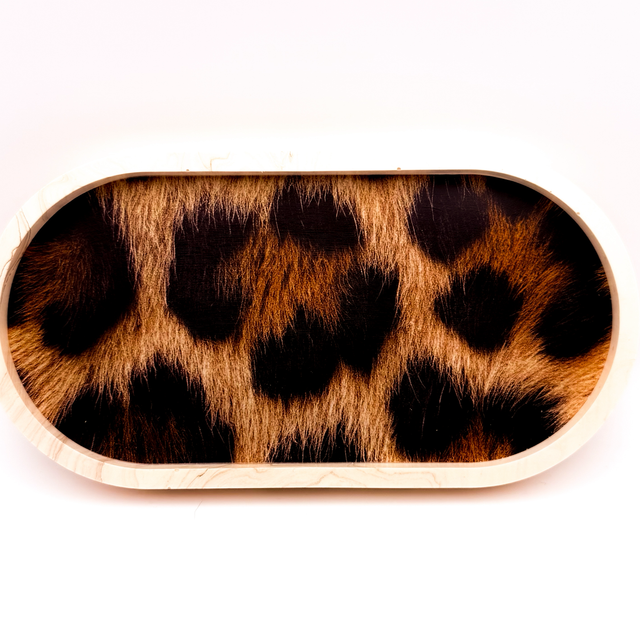 Plateau en jesmonite - inspiration Le Roi Lion