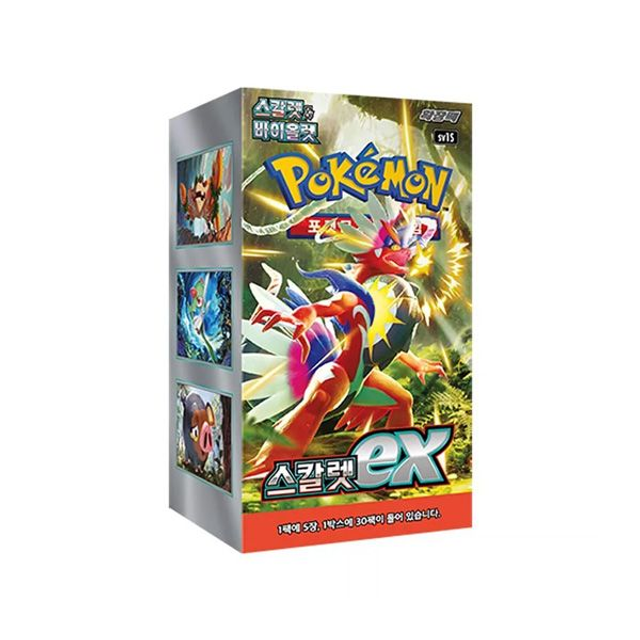 Pokemon TCG: Scarlet Ex Korean Booster Box