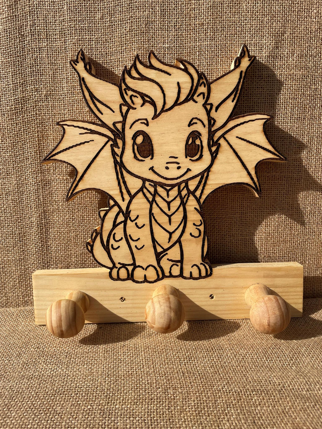 Porte manteau dragon