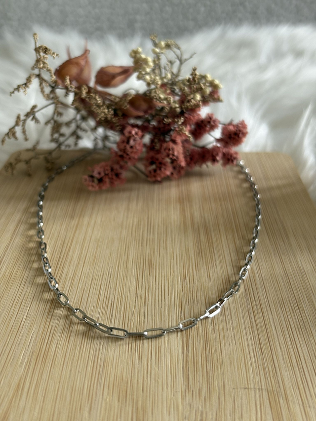 Chaîne à personnaliser argentée - n°1