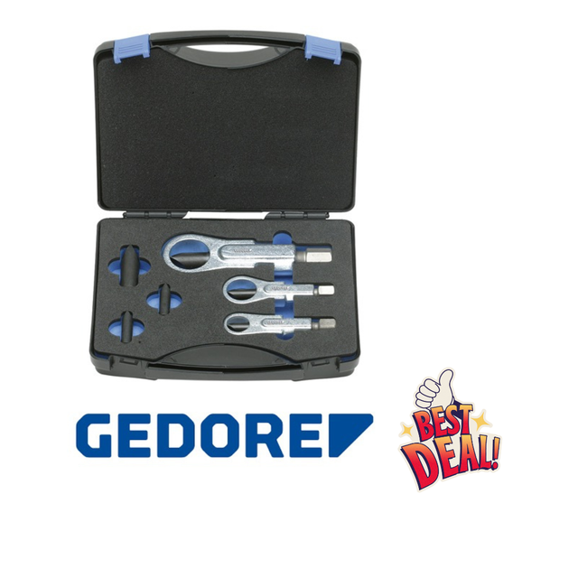 Mutternsprenger-Satz mit Ersatzmeißel 1.26/K-3