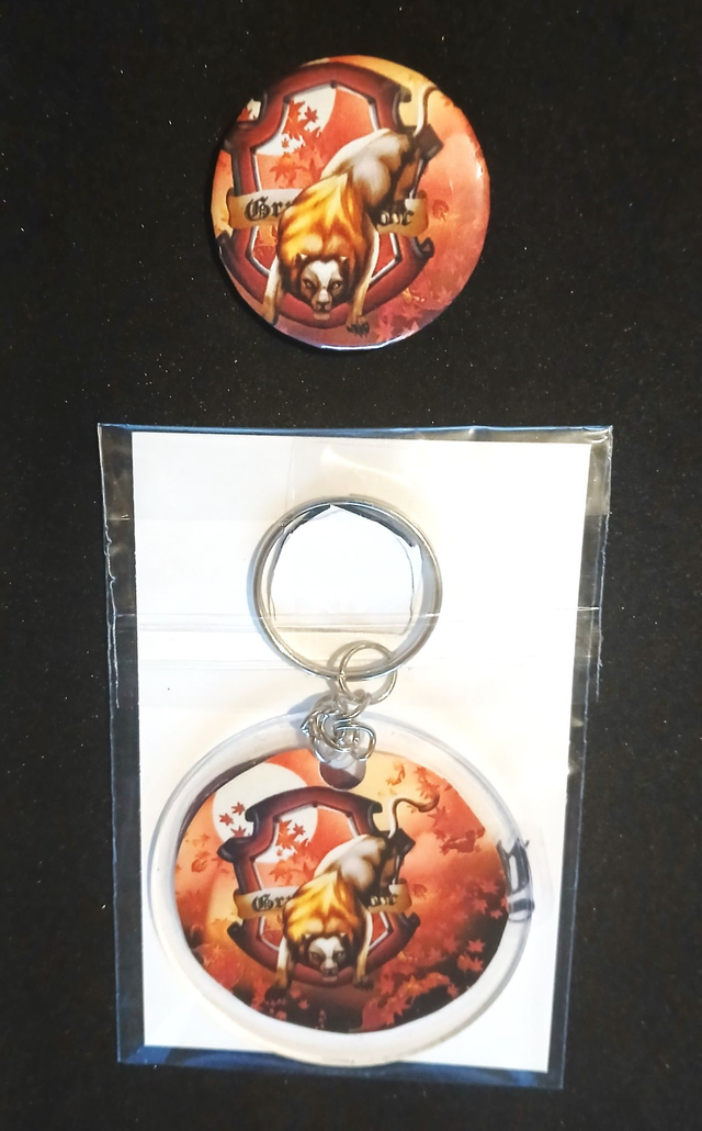 Gryfondor Lots porte clé et badge