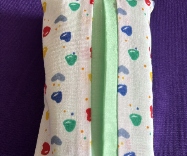 Pocket Tissue Cover/Holder Hearts including tissues