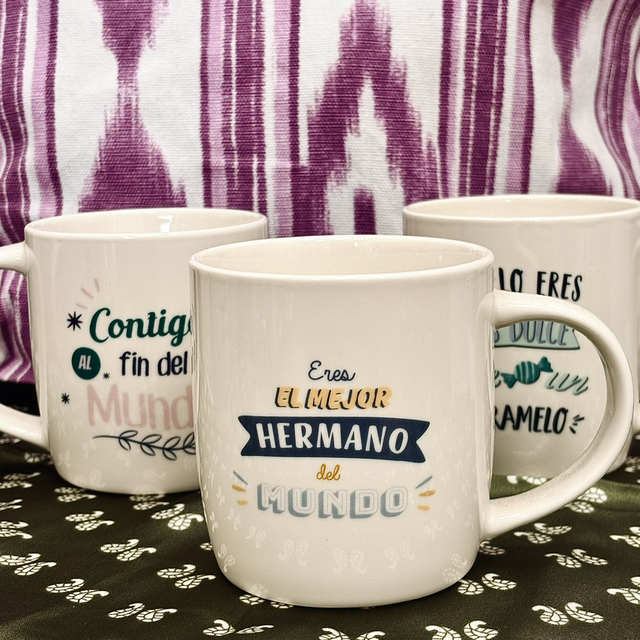 Taza de regalo amigo, hermano, abuelo