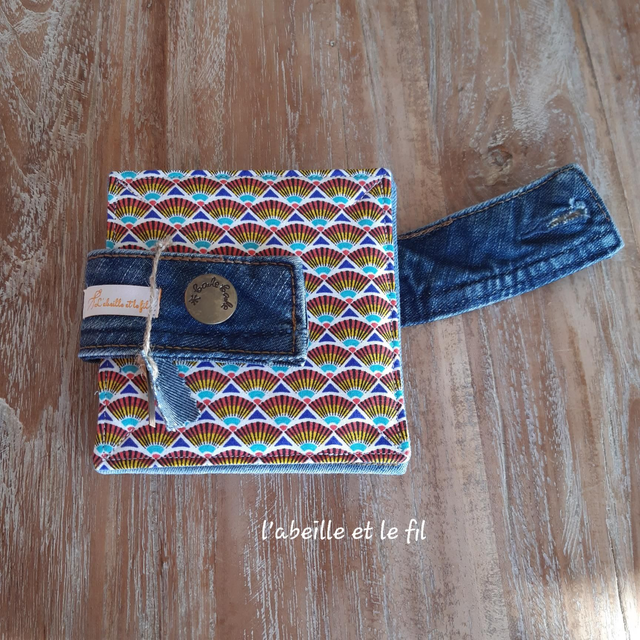 Lot de 6 sous-verres- éventails