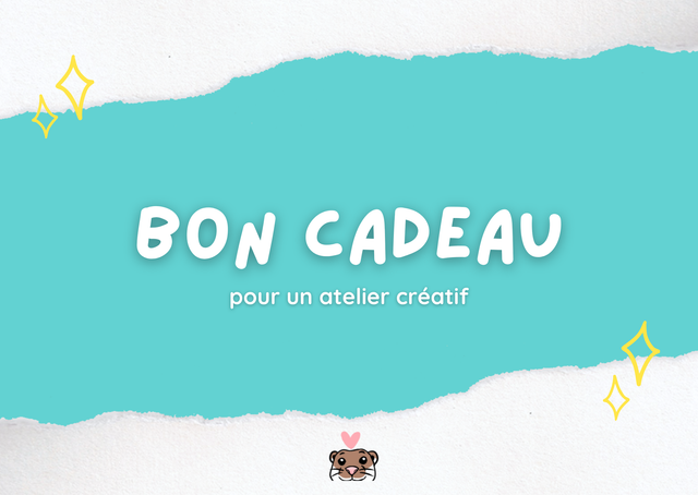 Carte cadeau Atelier Créatif