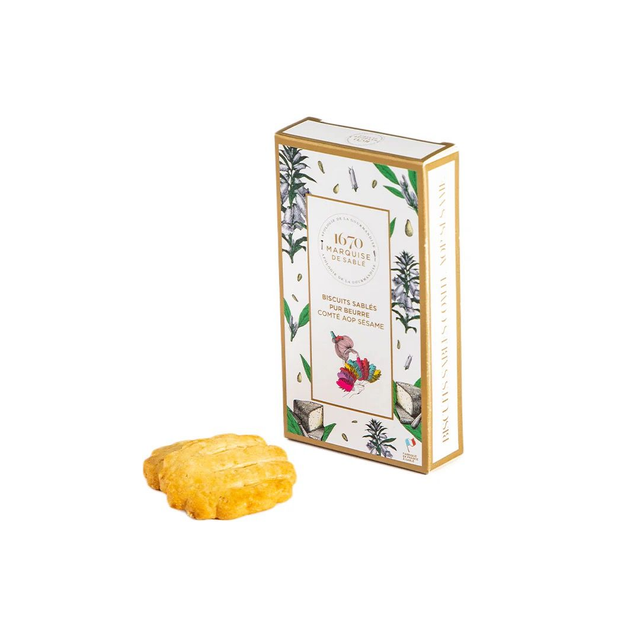 Biscuits Sablés Salés 20g - COMTÉ AOP Y SÉSAMO