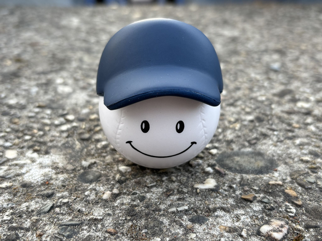 Stressbal met cap