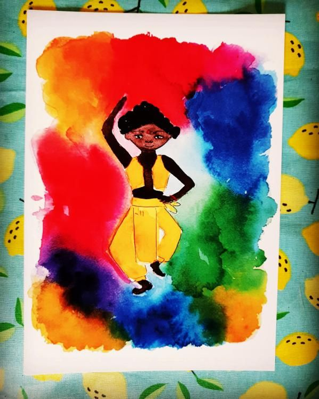 Affiche Salman à la fête des couleurs