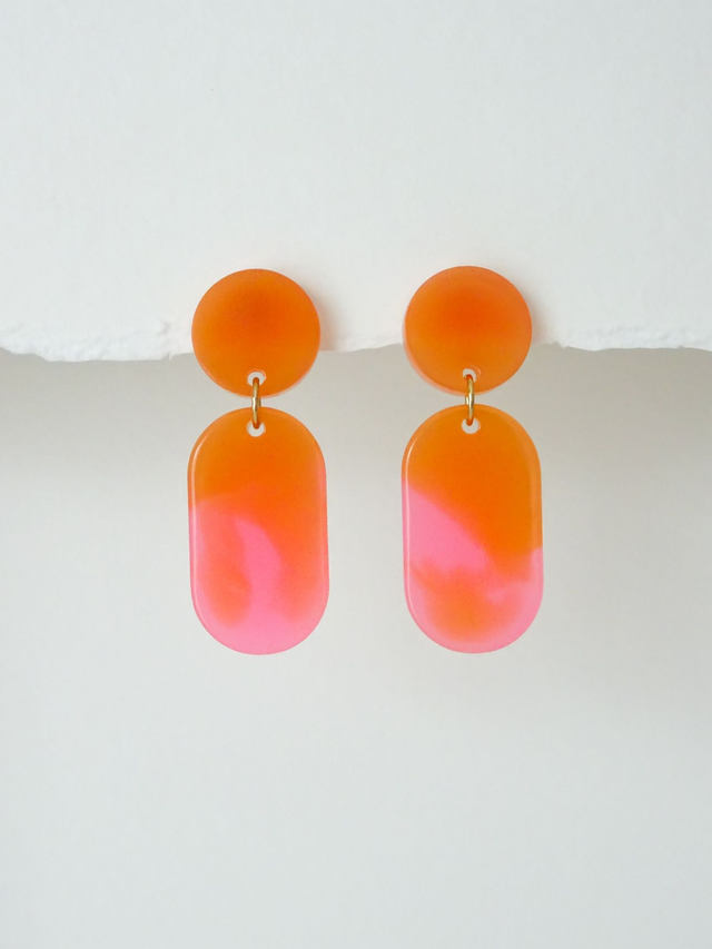 Pastille : Orange &amp; rose