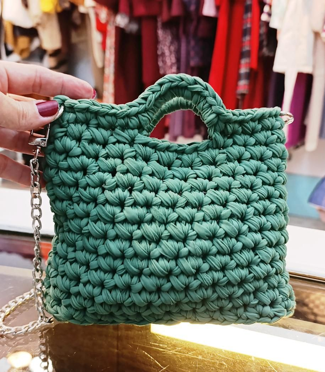 Mini bolso handmade Mint