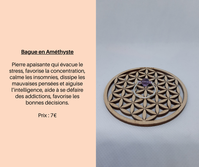 121- Bague en Améthyste