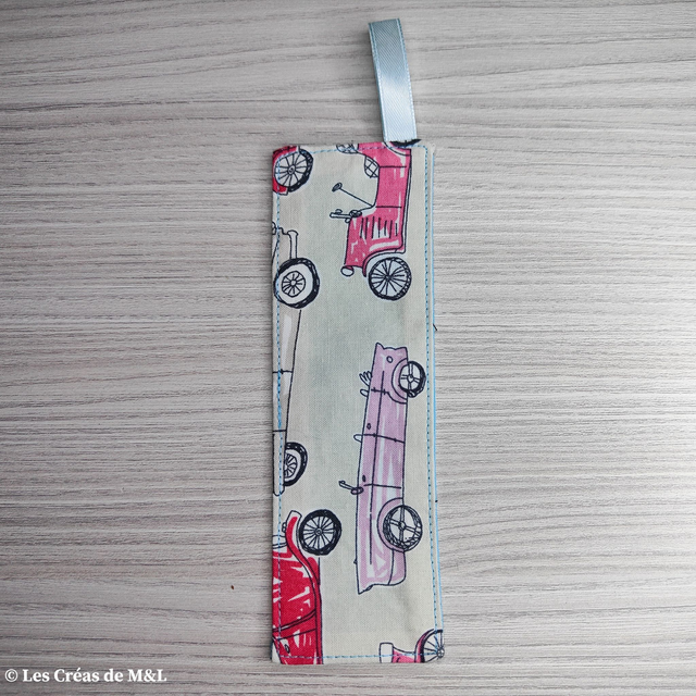 Marque-page Voitures Rétros &amp; Turquoise