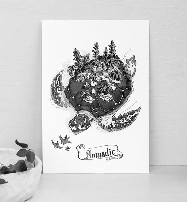 îles fantasy - L'aventure du Lama - Illustrations à l'unité