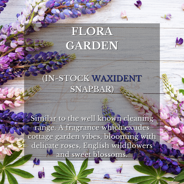 WAXIDENT Flora Garden Wax Melt Snapbar
