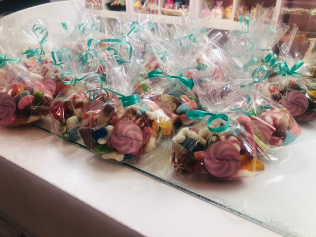 Party favours Green  Bags