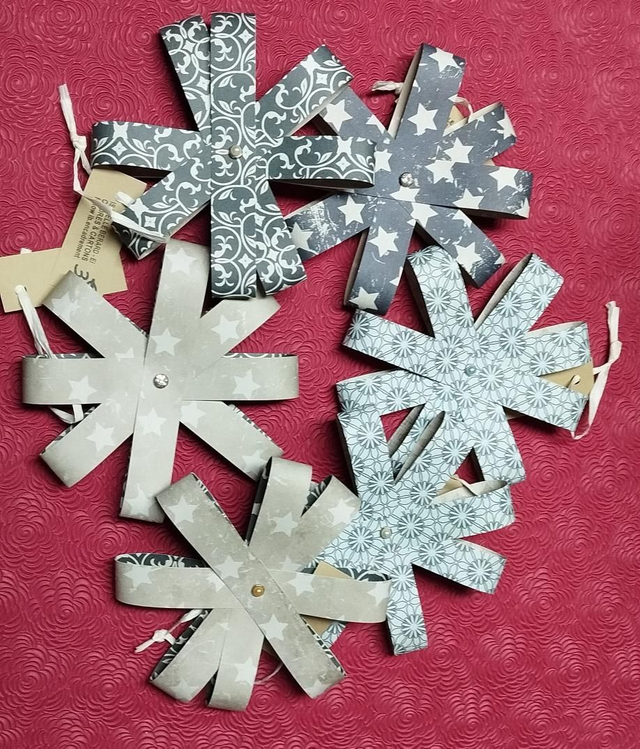 Suspensions décoration de sapin - lot de 6