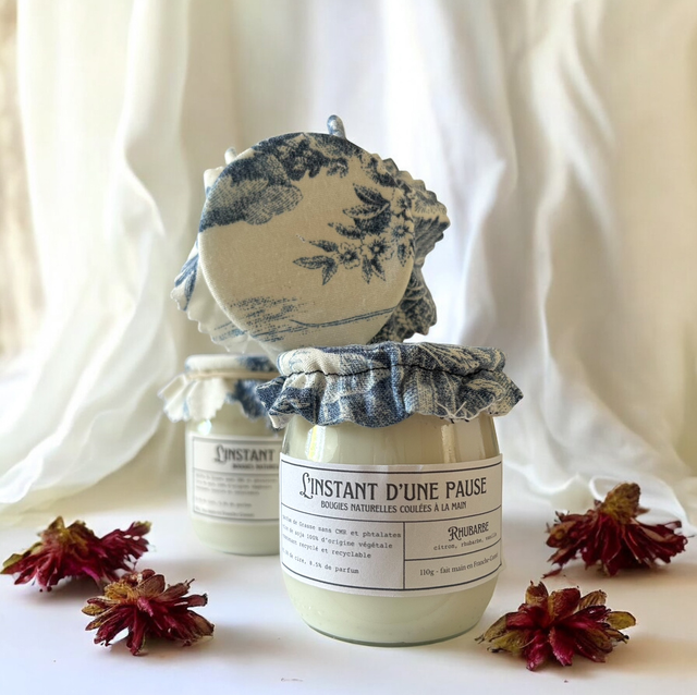 Bougie parfumée - Rhubarbe