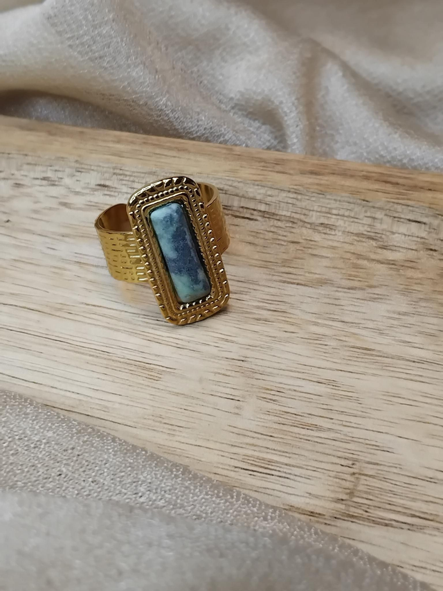 Bague ajustable en acier inoxydable 