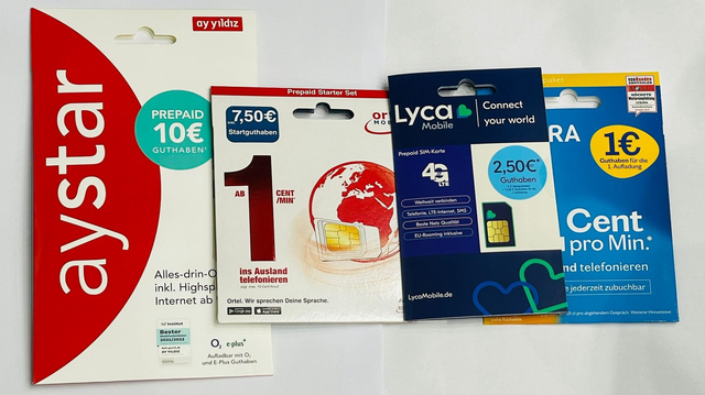 Sim Karten / sim cards