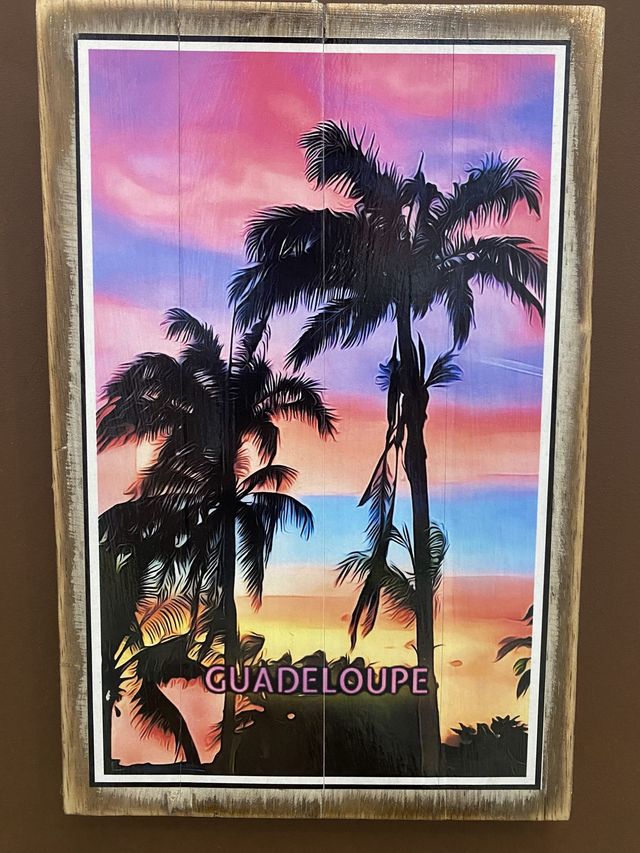 Couché de soleil en Guadeloupe