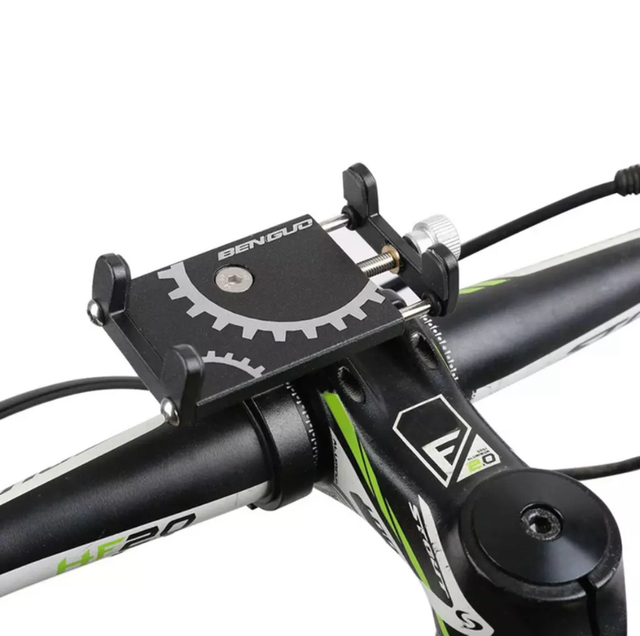 Suporte Para Celular GPS Bike Bicicleta E Moto Em Aluminio