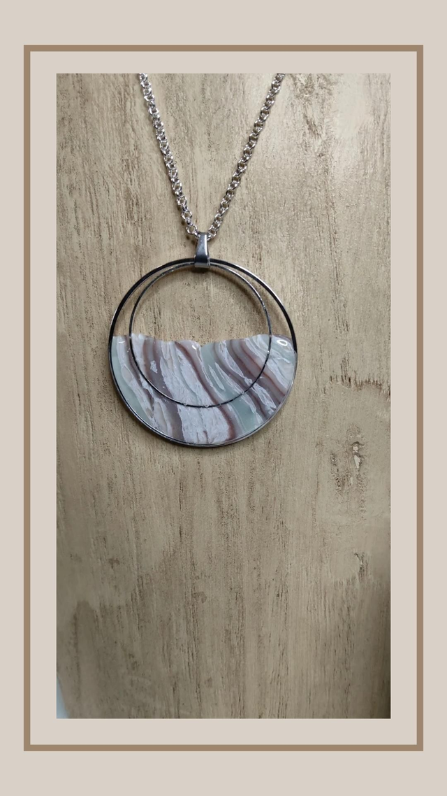 Collier &quot;la naturelle&quot; double rond 