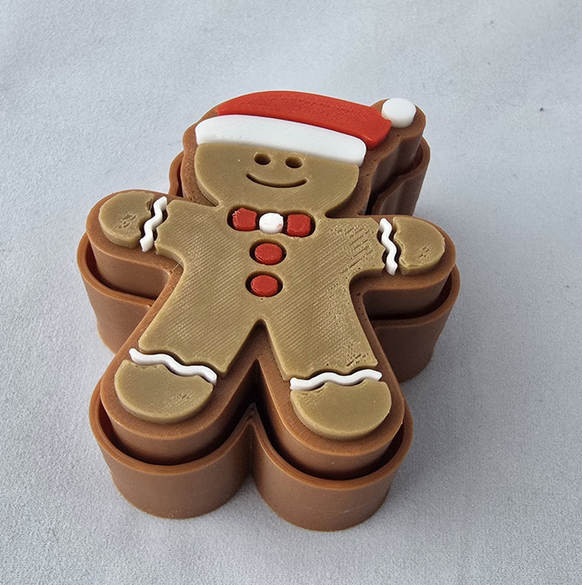 Fidget Clicker Bonhomme pain d'épice