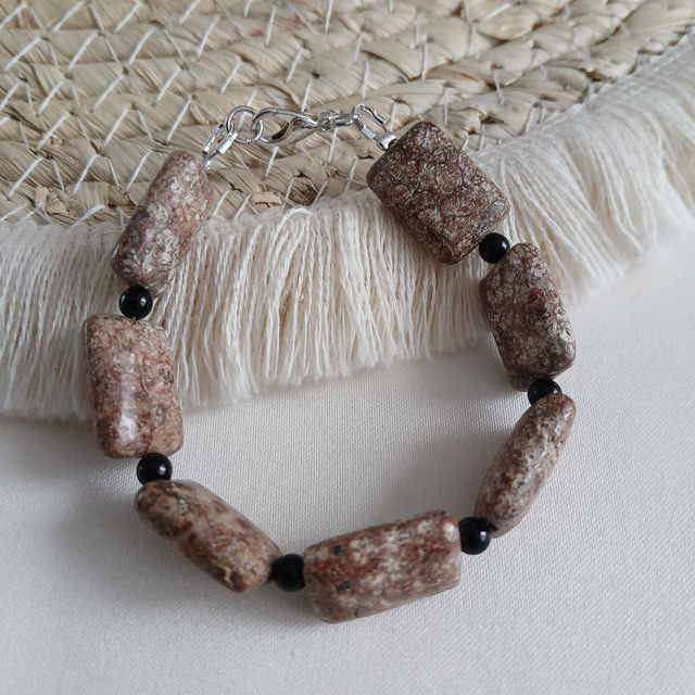 Dames armband Luipaard Jaspis (1.149)