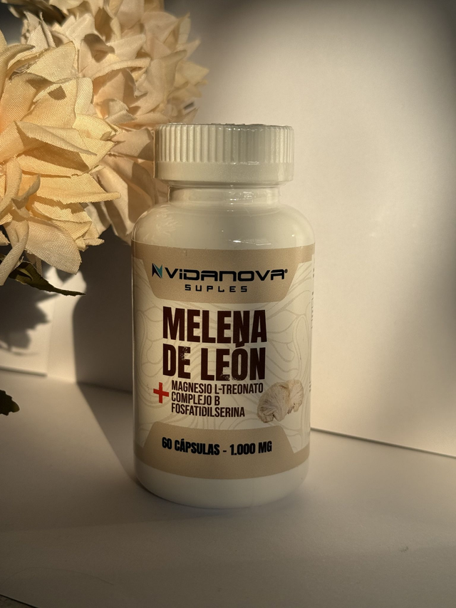 CÁPSULAS MELENA DE LEON VIDANOVA®