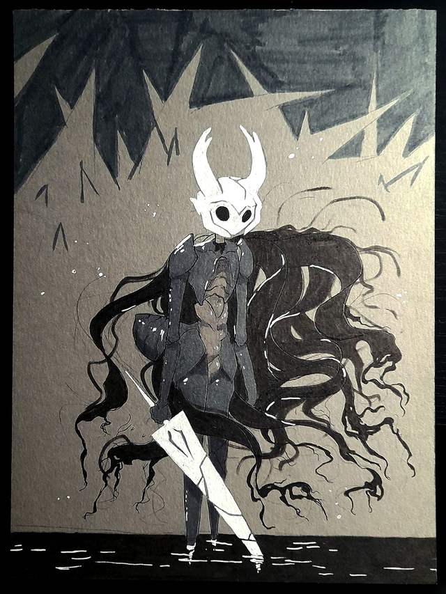 Original Art - Shallow (Inktober 2023)