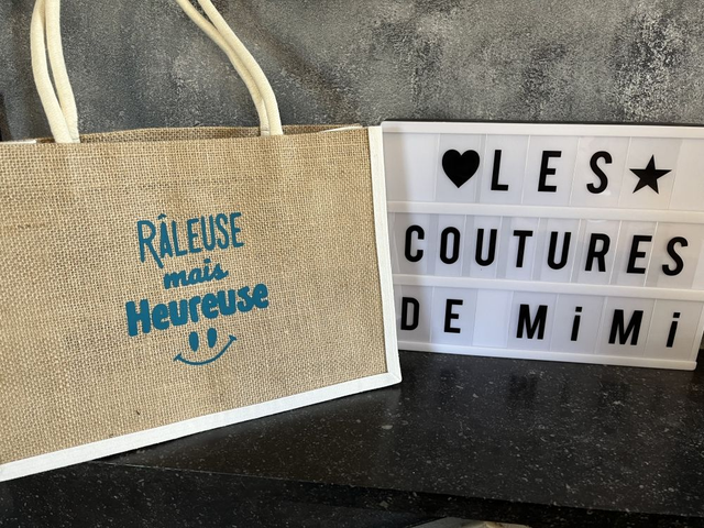 Sac en toile de jute