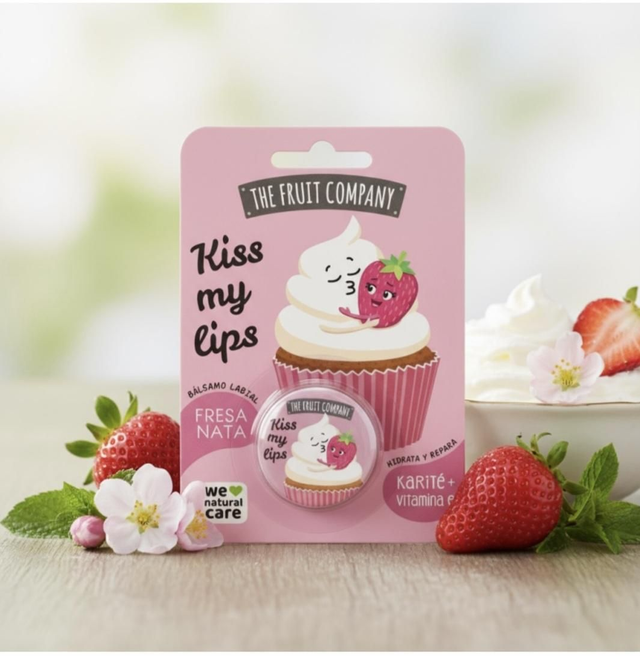 Baume a lèvre fraise chantilly 