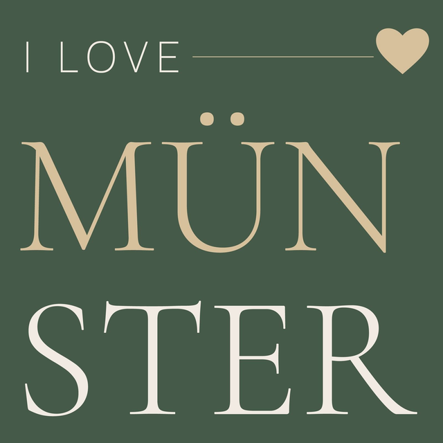 I love Münster – Typo