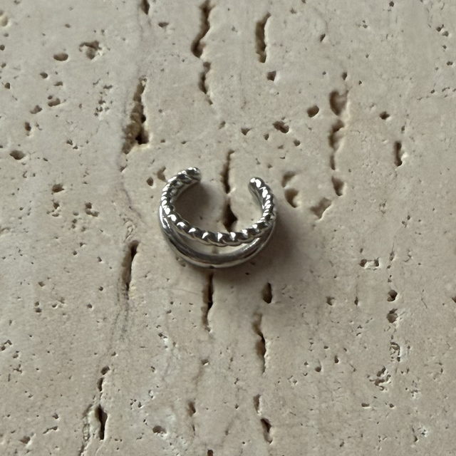Earcuff zilver